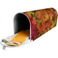 thumbnail image 6 of Fall Maple Leaves Mailbox Cover Mailbox Wraps, Waterproof Mailbox Covers Magnetic Post Box Cover Large Size 25.5"(L) x 21"(W) Garden Yard Outside Farmhouse Home Decor, 6 of 6