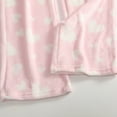 thumbnail image 5 of Women Pajama Pants Plush Sleep Pants Soft Elastic Waist Pajama Bottoms Patterned Pants With 2 Pockets for Comfortable Sleep and Lounge,Pink,2XL, 5 of 7