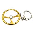 thumbnail image 1 of GT//Rotors Sparco Style Steering Wheel Metal Keychain (Black), 1 of 1