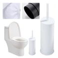 thumbnail image 2 of Soporte Cepillo para El Inodoro Con Piso Aprendible () Blanco, 2 of 9