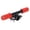 Red, variant on Yajisi Kids Electric Scooter Handlebar Adjustable Child Safety Handrail Bar Replacement Accessory Premium TPU Iron Handle Grip for Commuting Safe Riding Non-Slip Comfort Design Black Variant Edition