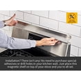 thumbnail image 5 of StoveShelf 30" Length Black Magnetic Shelf for Kitchen Stove - Kitchen Storage Solution with Zero Installation - Over Stove Spice Rack Organizer, 5 of 5