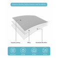 thumbnail image 5 of Gray Striped Twin Size Down Alternative Comforter, Lightweight Comforter Quilt Bedding Set with Pillow Shams Modern Minimalist Vertical Stripes Lines All Seasons Bed Comforter Duvet Insert 68"x86", 5 of 7
