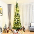 thumbnail image 3 of Árbol de Navidad artificial Costway PVC 270 cm verde, 3 of 7
