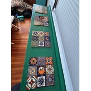 Color y Tradicion 4 x 4 Multicolor Ceramic Tiles, for Walls