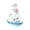 A, variant on Wooden Sailing Boat Model Miniature Mini Nautical Sailboat Decoration for Home Bathroom Nursery Party Beach Ocean Theme Ornament - A