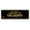 Black Gold, variant on Signs ByLITA Standard Driver of the Month Sign (Black /Gold) - Small