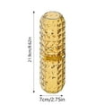 thumbnail image 2 of Elegant Gold Plated Toothbrush Set Portable Bathroom Organizer For Couples Travel Toothpaste Brush Holder Home Textile Storage, 2 of 4