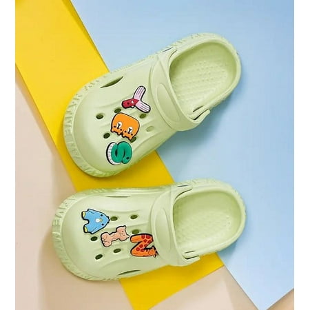 Boys Girls Kids Cute Garden Clogs Cartoon Rubber Indoor Outdoor playing Light antislip Sandals Slippers Kids Summer Swimming Beach Pool Water Slides Shoes