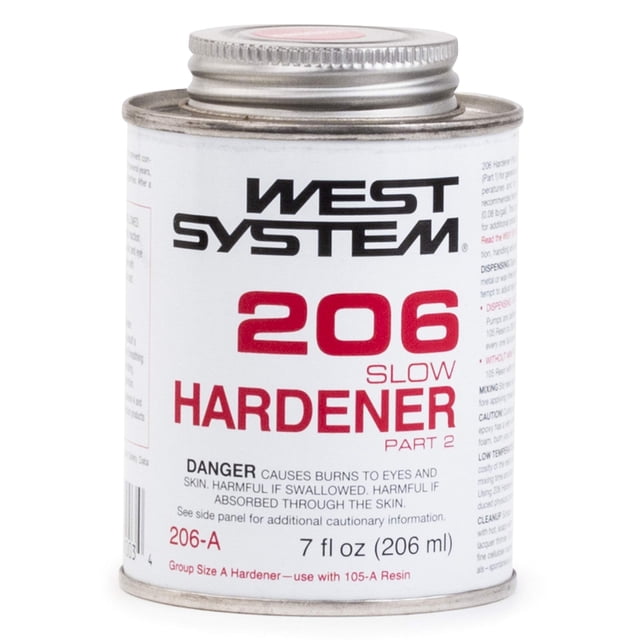 Endurecedor epoxídico West System 206-A para resina 105, 1 litro