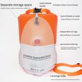 thumbnail image 1 of Air Dry Swimming Bag Inflatable Life Training Tool Saving Buoy Storage Pack Drain Hole Tool Boating Rafting Bags Adult Children Emergency Orange, 1 of 9