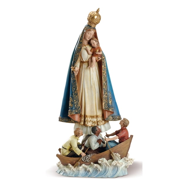 Figura Decorativa Virgen de la Caridad del Cobre