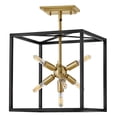 thumbnail image 6 of 7 Light Small Convertible Pendant In Transitional And Modern And Mid-Century Modern Style-14 Inches Tall And 13 Inches Wide-Black Finish Hinkley, 6 of 6