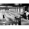 thumbnail image 2 of Art.com Olentangy Park Bowling Alleys, Columbus, Ohio Stretched Canvas Print Wall Art, 32" x 24", 2 of 4