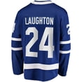 thumbnail image 3 of Men's Fanatics Scott Laughton Blue Toronto Maple Leafs Home Breakaway Jersey, 3 of 3