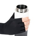 thumbnail image 3 of Copper Arthritis Compression Gloves Women Men Rheumatoid Arthritis Pain Relief Swelling Fingerless Compression Gloves, 3 of 5