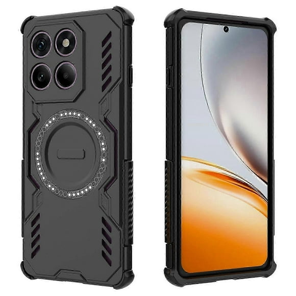 Motorola Edge 60 Pro 5G Magnetic Case - Butterfly Armor Hollow Design for Heat Dissipation | PC+TPU Phone Cover