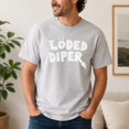 thumbnail image 6 of Loded Diper Graphic T-Shirt, Unisex Classic Fit Distressed Humor Tee, 6 of 9