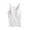 White, variant on Hvyesh Built in Bra Tank Tops for Women Plus Size Modal Workout Camis Yoga Shirt Athletic Camisole Undershirt