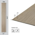 thumbnail image 3 of MG-2018 Mini Tambour Slats Maple 94.5 in x 12 in Polystyrene Wood Slat Walls (78.8 Sq.ft / Pack) - 10 Pieces, 3 of 6