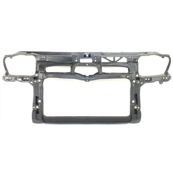 Radiator Support Compatible with Volkswagen JETTA 1999-2005 / GOLF 1999-2006 Assembly Black Plastic