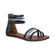 thumbnail image 2 of Sandalia Mujer NOMADAS Ziper Casual Ligeras Azul 27, 2 of 6
