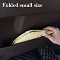 thumbnail image 5 of YOHAVEN Foldable Car Door Storage Bag, Hanging Trash Can & Organizer, Leather Multi-Use Pouch for Small Items, Space Saving Design for Vehicles, 5 of 6