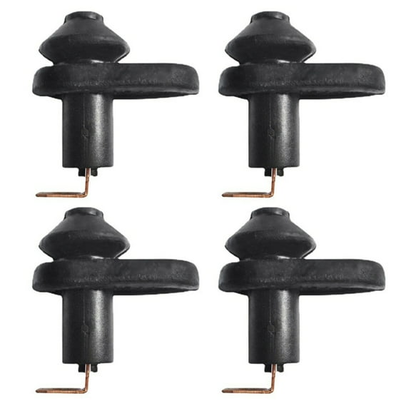 Door Jamb Universal Black Car Interior Door Light Set of 4