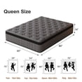thumbnail image 6 of HIKOS 14 inch Queen Mattress in a Box, Cooling Gel Memory Foam Hybrid Mattress with Individually Wrapped Pocket Coils, Medium Firm Queen Size Mattress, Pressure Relief for Adult, 6 of 13