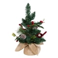 thumbnail image 2 of Kurt Adler 18-Inch Berries and Pinecone Ribbon Tree, 2 of 4