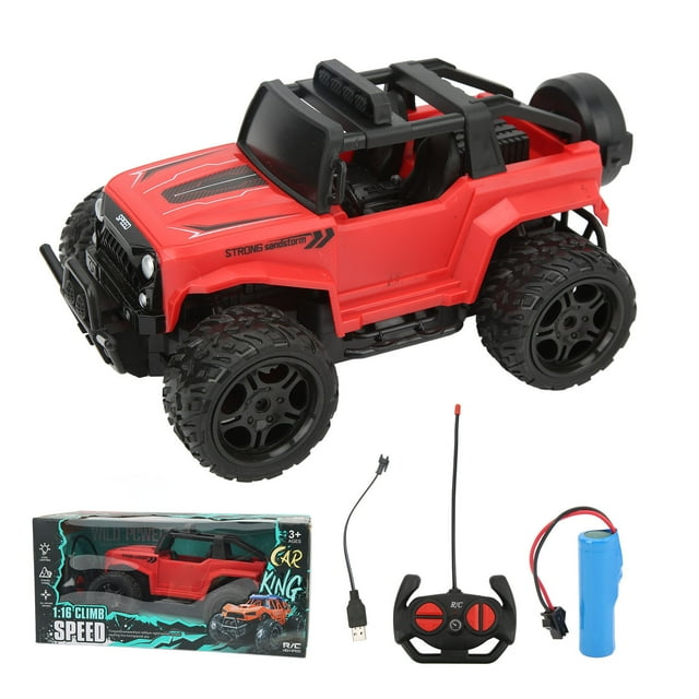 Coche de Control Remoto YUNYI BRAND 1/16 Escala Todo Terreno para Niños Deportes