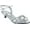 White, variant on dyeables women's penelope ankle-strap sandal