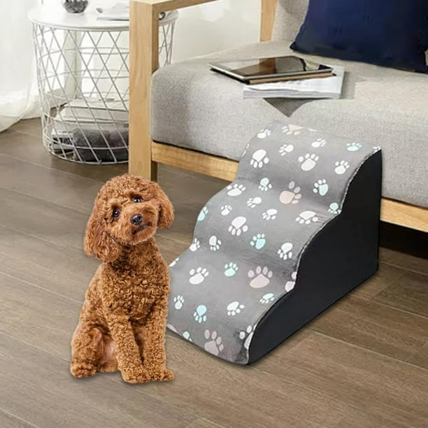 Escalera para mascotas Fernando con cubierta extraíble 58cmx38cmx38cm Escalera de escaleras para gatos