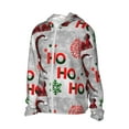 thumbnail image 2 of Sigee Cute Santa Print UPF50+ Men's Sun Protection Hoodie Shirt SPF UV Shirt Long Sleeve Fishing Outdoor Lightweight, S-3XL, 2 of 9