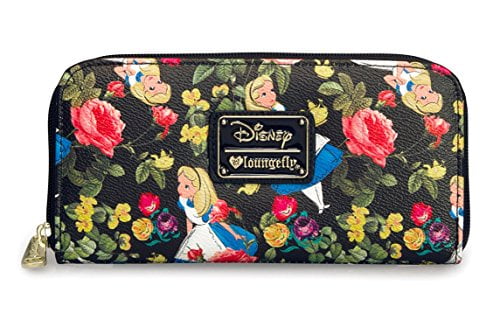 loungefly alice in wonderland wallet
