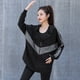 thumbnail image 4 of Chaqueta deportiva con sujetador y mallas para mujer, conjunto de 3 piezas, chándal, entrenamiento y ejercicio, gimnasio, Push Up, ropa deportiva para Yoga, traje de Fitness, 4 of 5