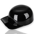 thumbnail image 3 of Casco de moto Yesmotor, media gorra de béisbol, color negro claro, L, 3 of 6
