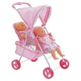 thumbnail image 3 of Hauck Love Heart Pretend Play Twin Baby Dolls Stroller Unisex, 3 of 4