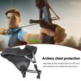 thumbnail image 4 of Protector de pecho de tiro con arco ajustable para zurdos Protección de pecho transpirable Tmvgtek 6ur2ev5zt0ks3zr5, 4 of 9