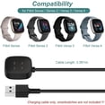 thumbnail image 2 of Charger for Fitbit Sense/Sense 2/Versa 3/Versa 4, Replacement Charging Cable Cord Magnetic Dock Stand for Fitbit Sense 1/2, Versa 3/4 Smartwatch, 2 of 5