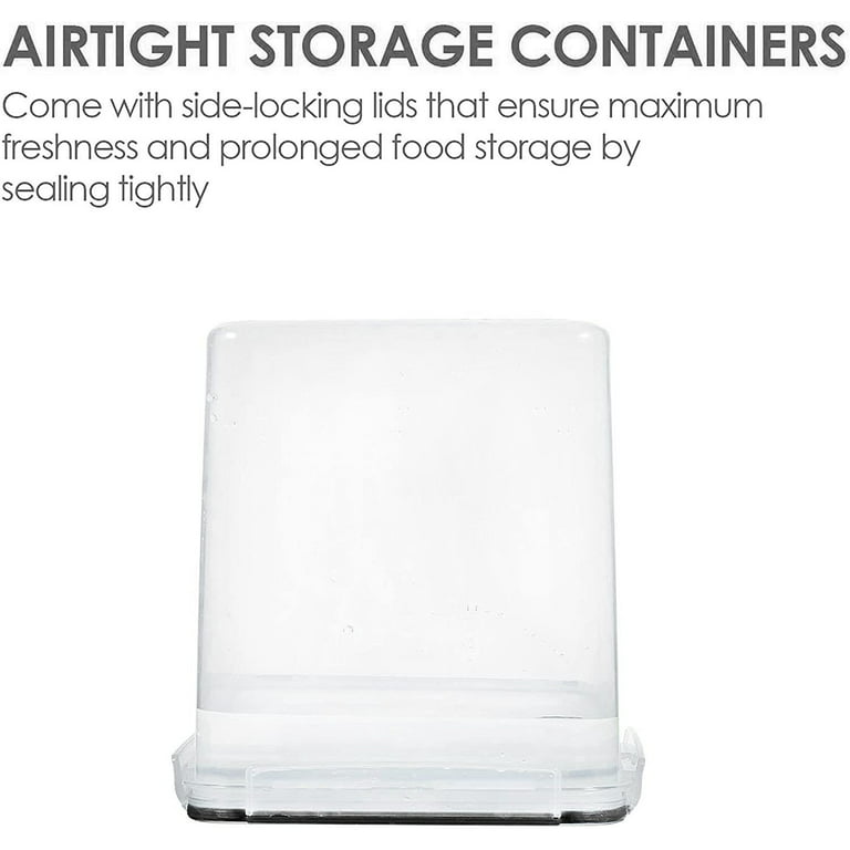 Airtight Pantry Storage Canisters for Flour, Sugar, Vtopmart 4 Pcs