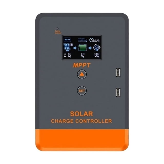 Solar Charge Controller MPPT 20A 30A 40A 12/24V Battery Auto Setting Work Time Max PV Voltage 100VDC Work For Solar Panel ,Easy to Use