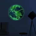 thumbnail image 6 of Luminous Earth Wall Clock Acrylic Material Silent Home Decor Wall Clock, 6 of 8