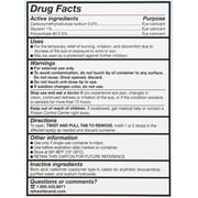 Refresh Optive Advance Triple Action Optical Drops, Unisex, 30ct, 4-Pack