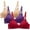 Multicolor, variant on ATOYSOY Women's 3 Pack Everyday Bra Small Cup Wirefree Bralette Solid Color Underwear Push Up Comfort Bra Breathable Workout Teens Multi-color S