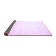 thumbnail image 2 of Ahgly Company Indoor Square Solid Purple Modern Area Rugs, 8' Square, 2 of 4