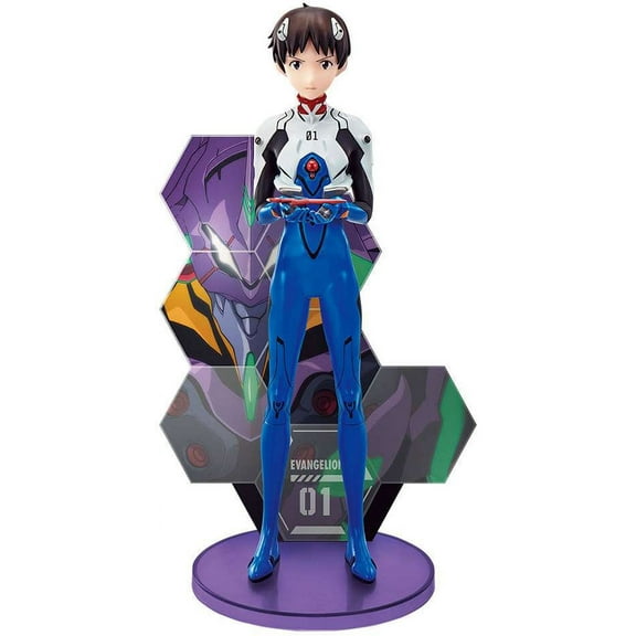 Neon Genesis Evangelion Evangelion - EVA Pilots Assemble Shinji Ikari Collectible PVC Statue (Lottery Prize A)