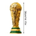 thumbnail image 4 of World Soccer Trophy Block Set - 2842 Pieces Gold Champion Cup Model - Detailed Sports Souvenir Construction Toy for High-Difficulty Building Hobby Enthusiasts Block Set D #004, 4 of 8