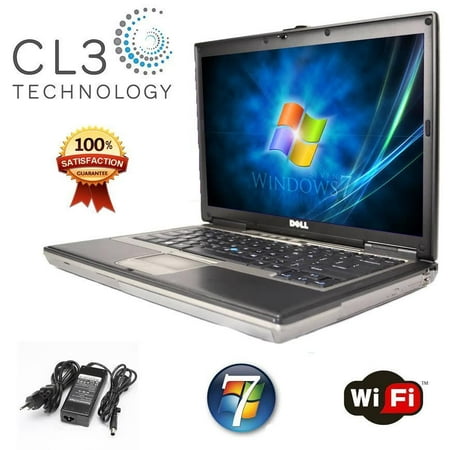 Refurbished Dell Latitude D820 Laptop, 15.4'', Intel Core 2 Duo, 80GB, 4GB, CDRW/DVD Windows 7