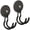 Upgraded Black Large J Ultra-Strong Hooks, variant on Upgraded Orange Large L Ultimate Strong Hooks 5-Inch Extended Heavy Duty Hardware Hooks